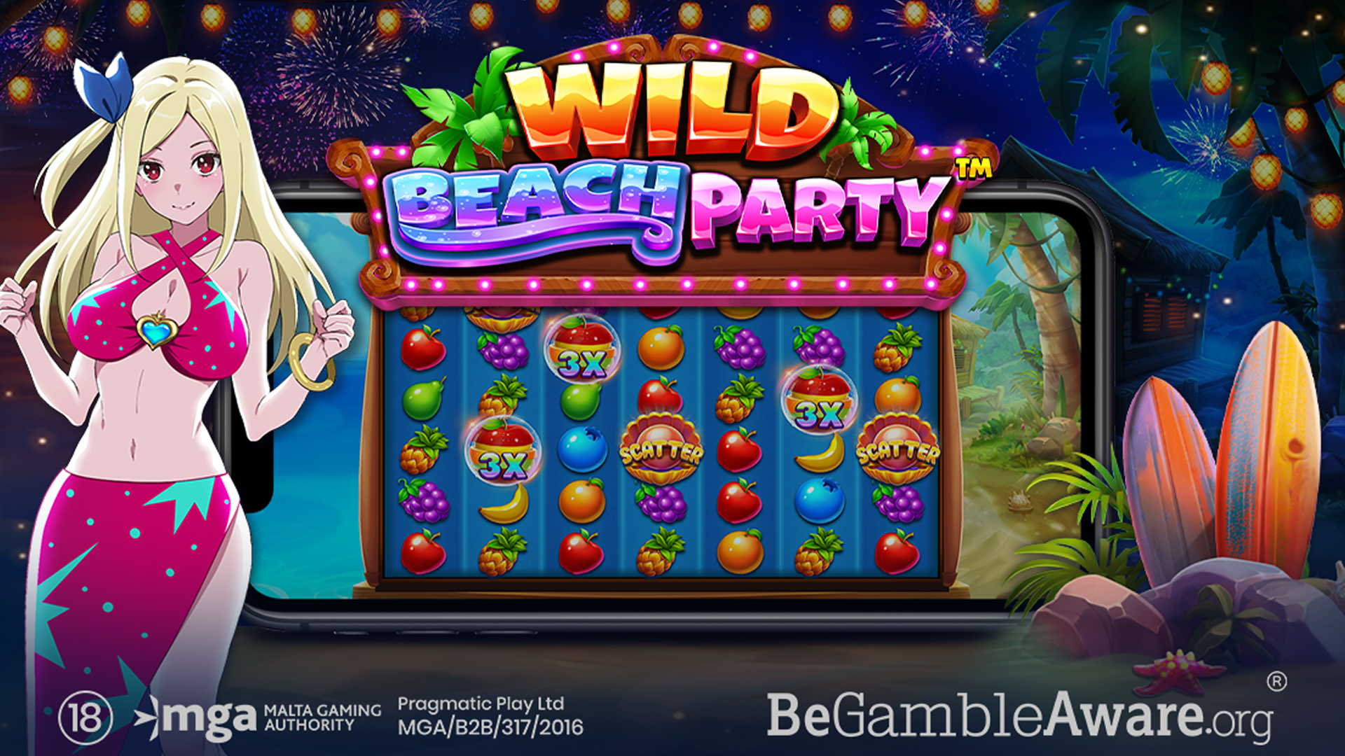 Wild Beach Party: Pesta Pantai dan Menangkan Jackpot Besar!